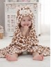 Kids Animal Themed Super Soft Hoodie Towel